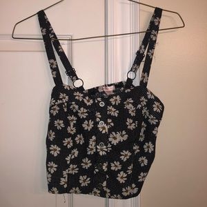 Floral spaghetti crop